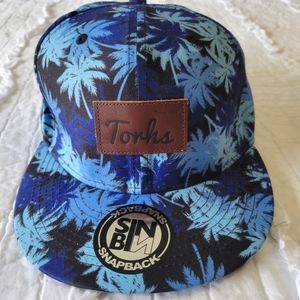 Torhs Roller Hockey 🏒 Snapback Hat Palm Tree Print SinBin Threads NWOT
